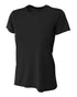 A4 Women's Cooling Performance Crew, Sizes 2XL-4XL (NW3201), Color 'Black'